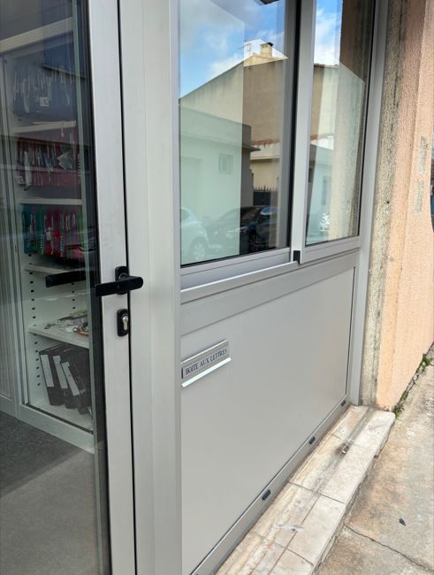 Rénovation d'une devanture à Salon-de-Provence